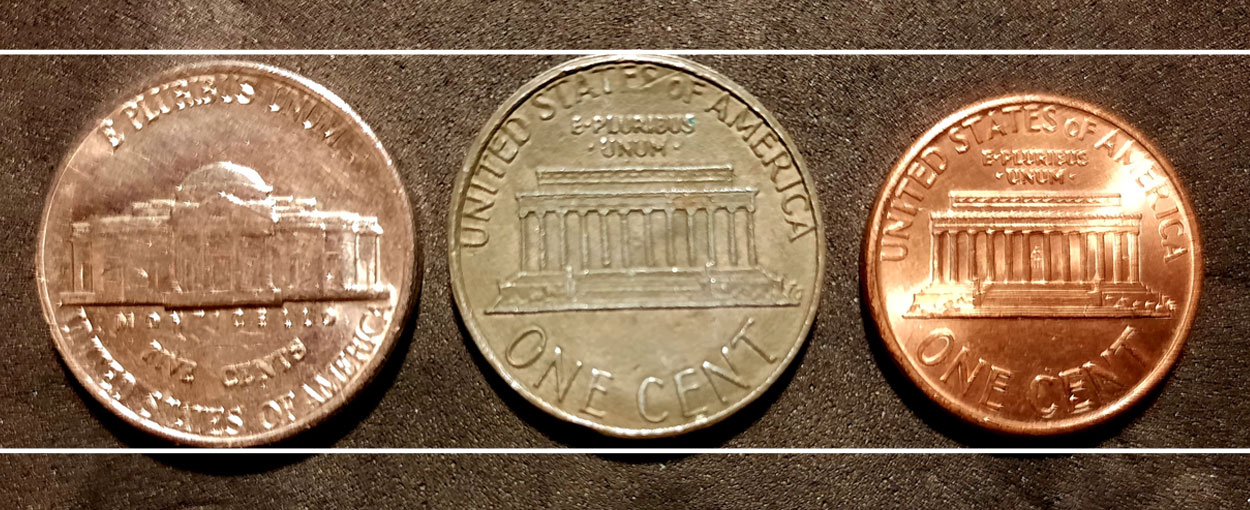 Nickel-Sized-1985-Lincoln-Cent---Novelty-Coin?